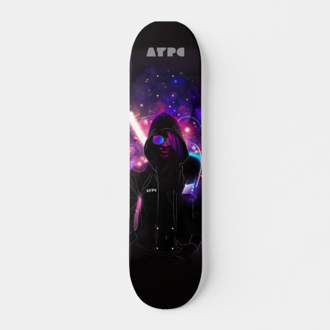 Skateboard Sueño en colores (Anverso )