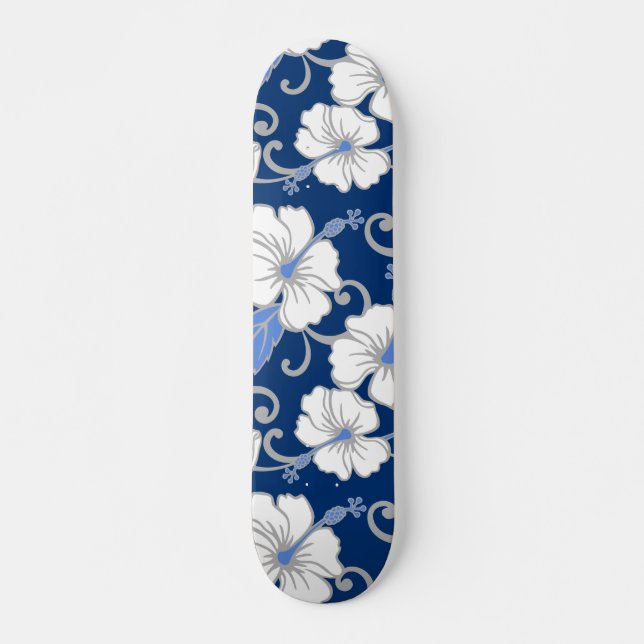 SKATEBOARD SUEÑO POLINESIO (AZUL) (Anverso )