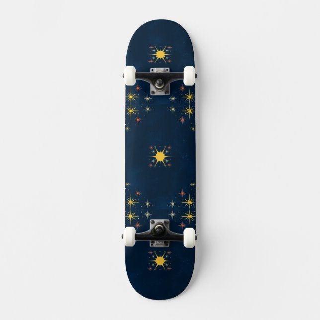 Skateboard Sueños azules (Anverso)