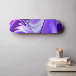 Skateboard Sueños de flores moradas