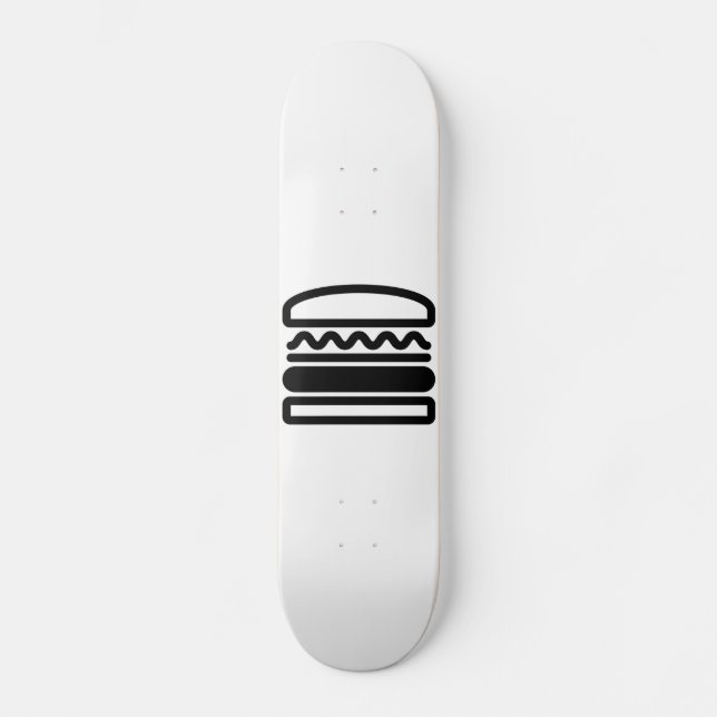 Skateboard Sueños de hamburguesas (Anverso)