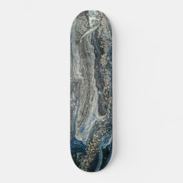 Skateboard Sueños de la pintura abstracta del Océano 20