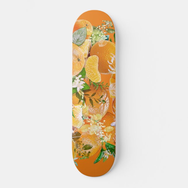 Skateboard Sueños de Tangerine (Anverso)