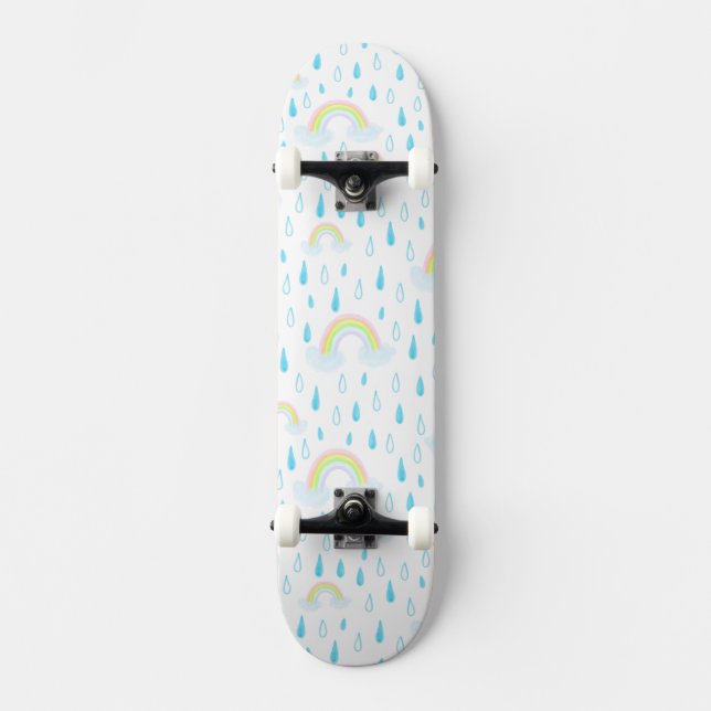 Skateboard Sueños del arcoiris (Anverso)