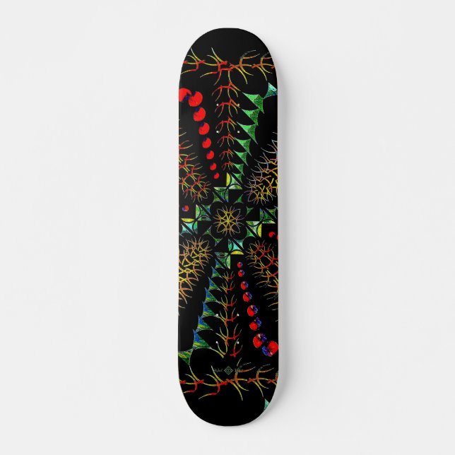 Skateboard Sueños distorsionados (Anverso )