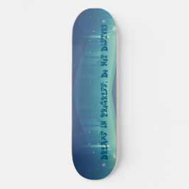 Skateboard Sueños En Curso; No Perturben