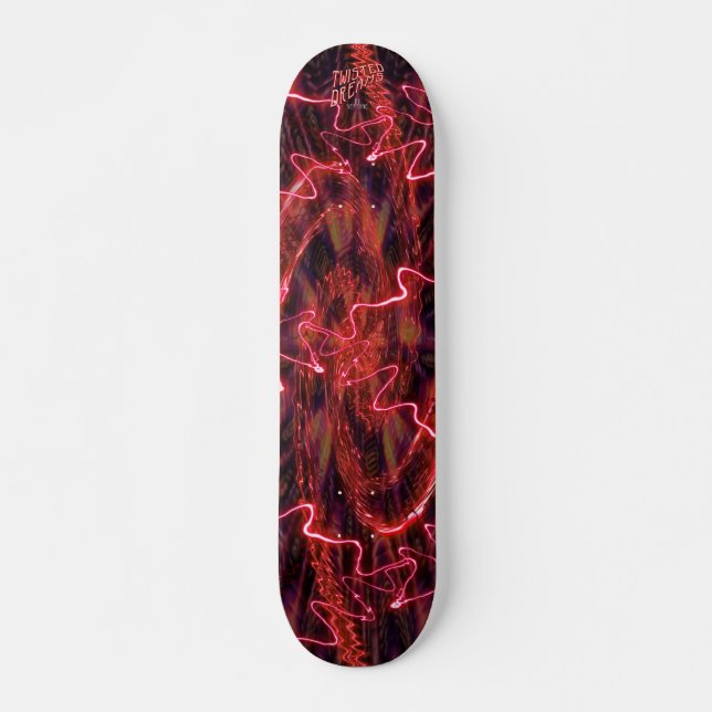 SKATEBOARD SUEÑOS TORCIDOS (Anverso )