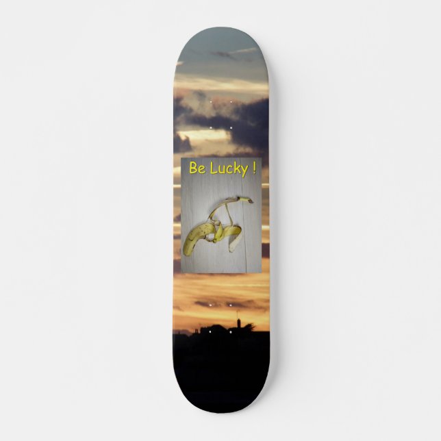Skateboard ¡Suerte! (Anverso )