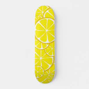 Skateboard Summer Citrus Lemon