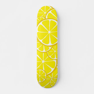 Skateboard Summer Citrus Lemon