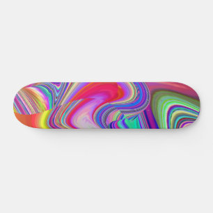 Skateboard Summerrainbow , Resumen del Rainbowart 3D