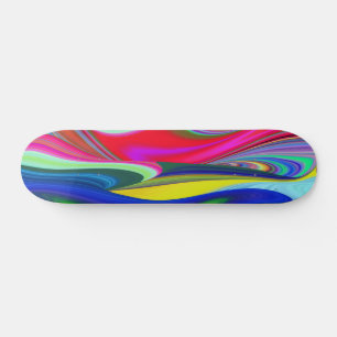 Skateboard Summerrainbow , Resumen del Rainbowart 3D