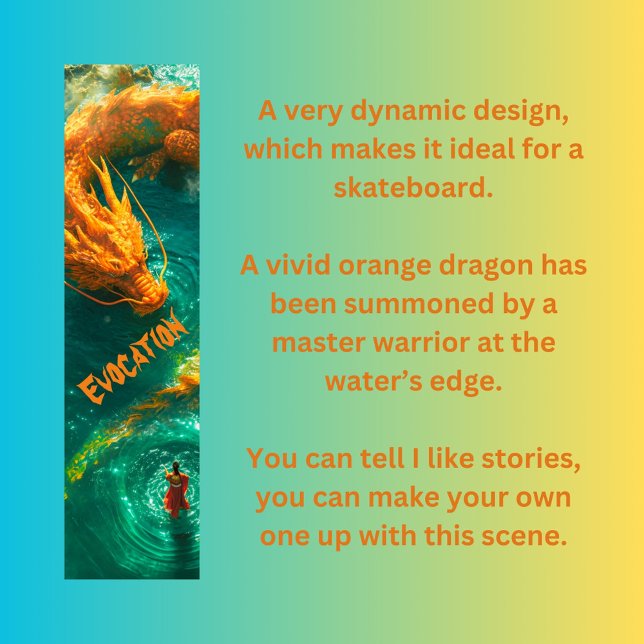 Skateboard Summoner de dragones (Subido por el creador)