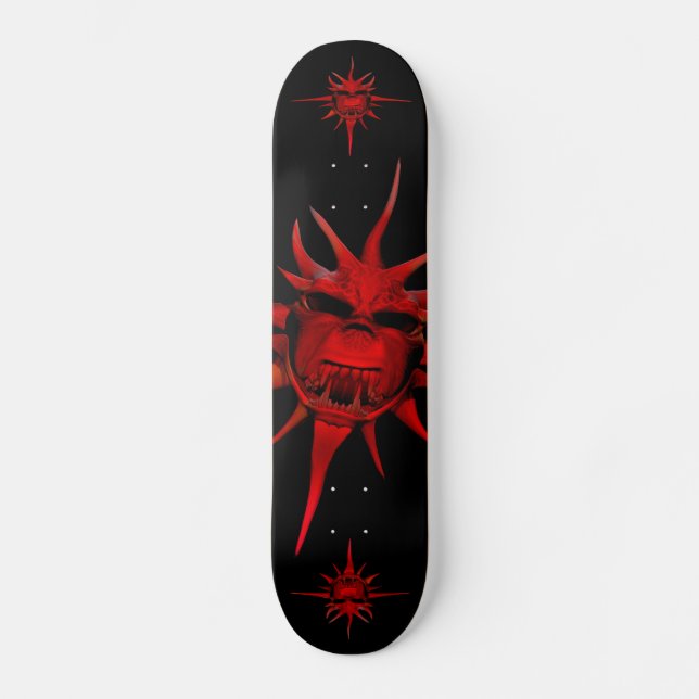 Skateboard Sun oscuro (Anverso)