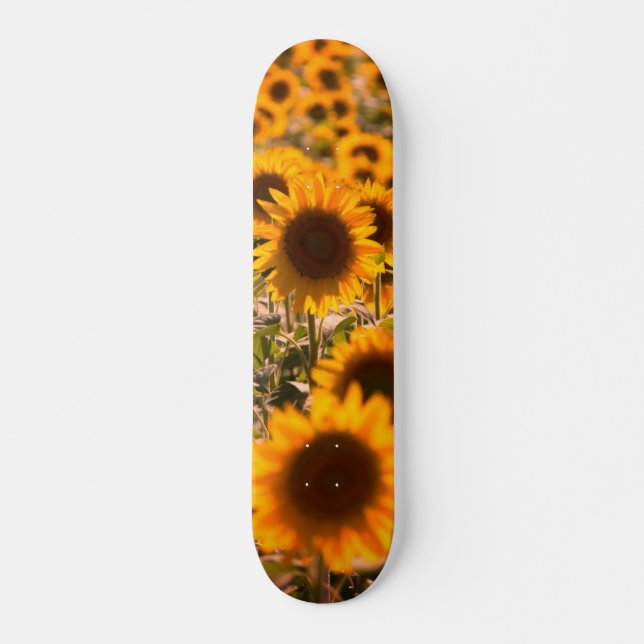 Skateboard Sunflower (Anverso )