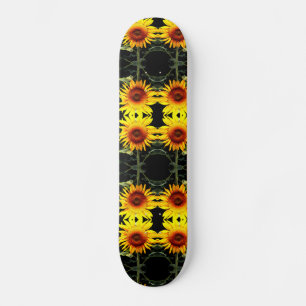 Skateboard Sunflower