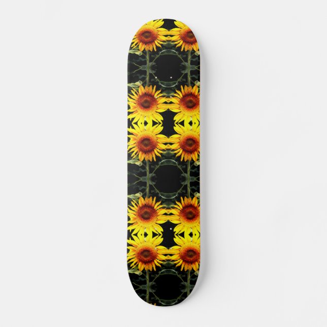 Skateboard Sunflower (Anverso)