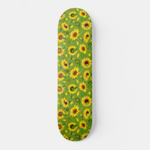 Skateboard Sunflower 4