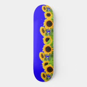 Skateboard Sunflower - Libertad Ucrania Paz Bandera ucraniana