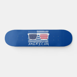 Skateboard SUNGLASSES ESTADOUNIDENSES graciosos el 4 de julio