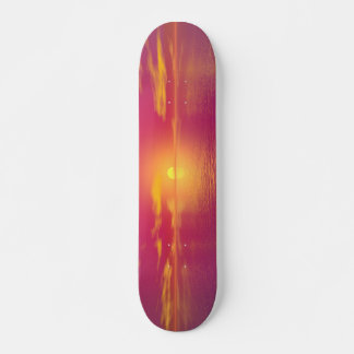 Skateboard Sunrise Sunset
