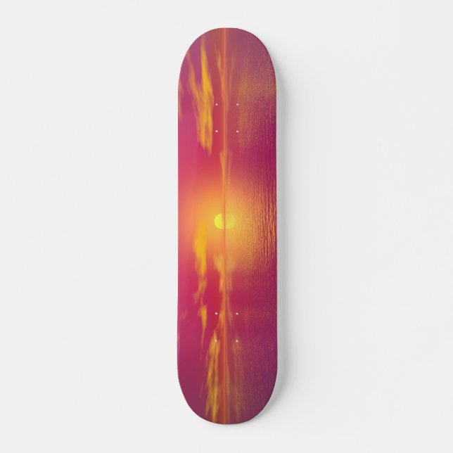 Skateboard Sunrise Sunset (Anverso )