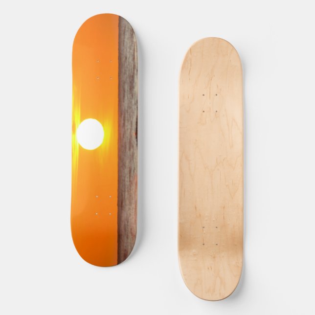 Skateboard Sunset (Anverso)