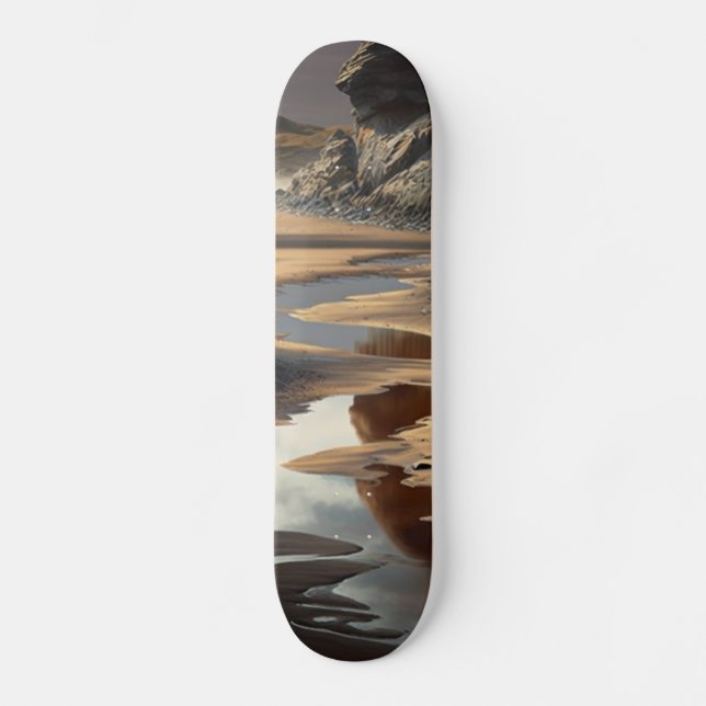Skateboard Sunset Shore (Anverso)
