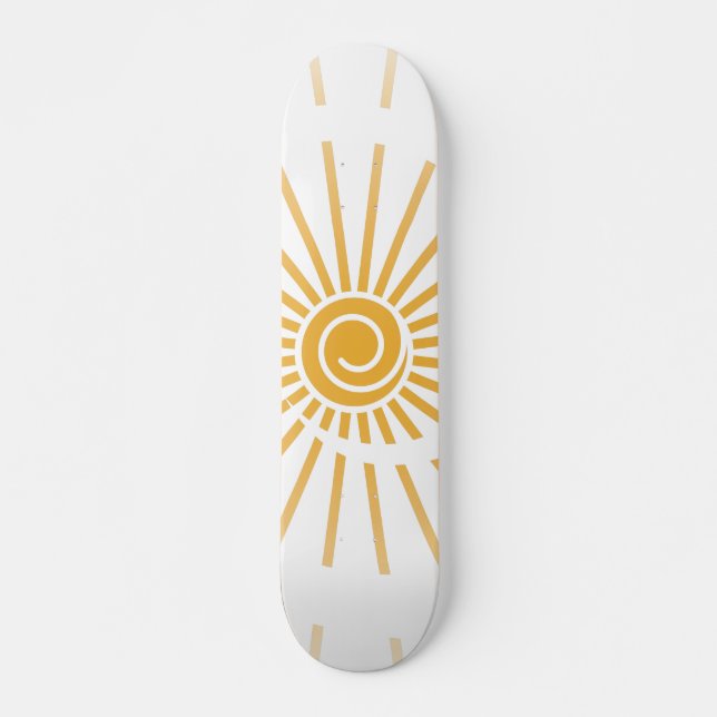 Skateboard Sunshine 1 (Anverso )