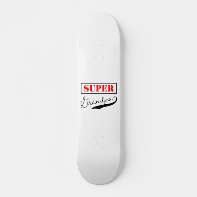 Skateboard Super Abuelo (Anverso )