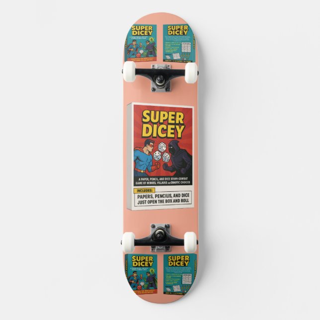 Skateboard Super Dicey  (Anverso)