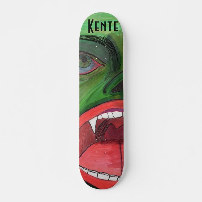 Skateboard super grito, super monster (Anverso )