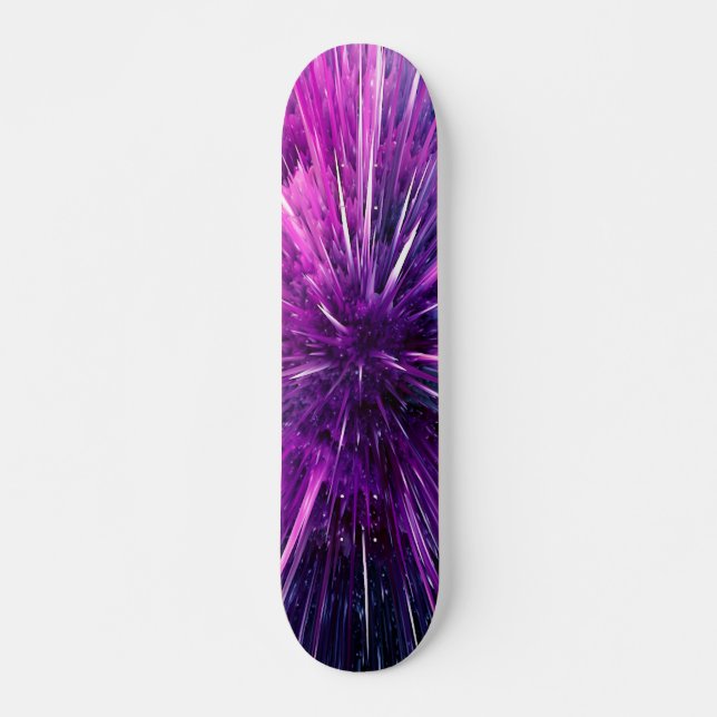 Skateboard Super sónico - morado precioso (Anverso )