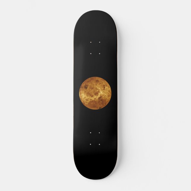 Skateboard Superficie del planeta Venus (Anverso)