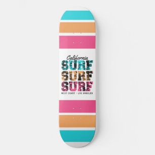 Skateboard Surf Dreams: California Sunset Edition