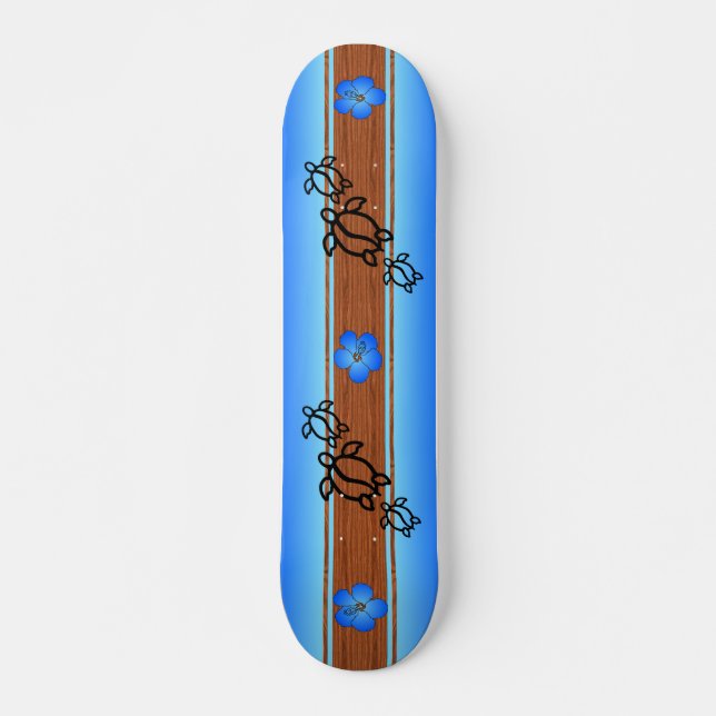 Skateboard Surfboard Retro Honu (Anverso )