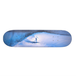 Skateboard Surfista plateado
