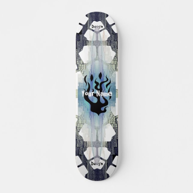Skateboard Sus Llamas (Anverso )