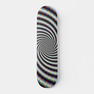 Skateboard Swirl Psychedelic