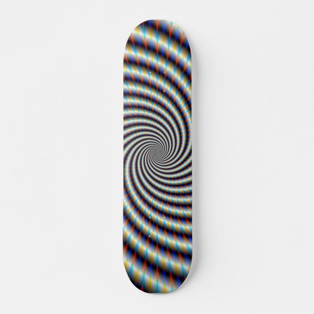 Skateboard Swirl Psychedelic (Anverso )