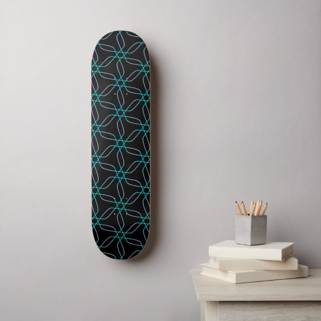 Skateboard Symmetry in Motion (Arte de la pared)