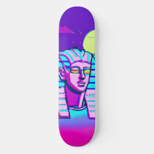 Skateboard Synthwave Pharaoh