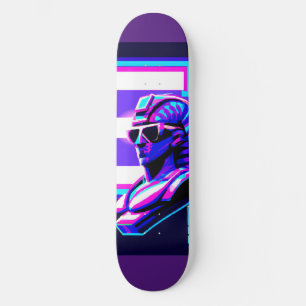 Skateboard Synthwave Pharaoh