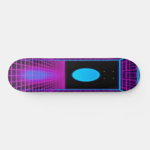 Skateboard Synthwave Shred Edition 1