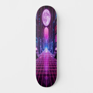 Skateboard Synthwave Shred Edition 4