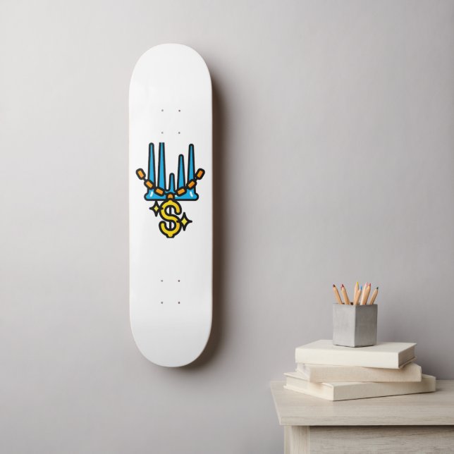 Skateboard tabla de patinaje (Arte de la pared)