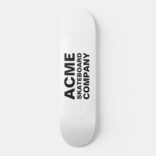 SKATEBOARD TABLA DE PATINAJE ACME (Anverso)