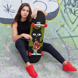 SKATEBOARD TABLA DE PATINAJE PARA PIZZA