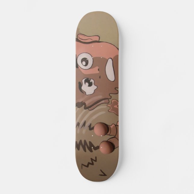 Skateboard Tablero #9 de FLIPchu (Anverso)