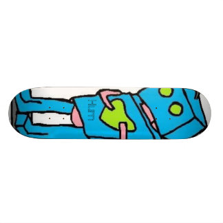 Skateboard Tablero azul de Robo